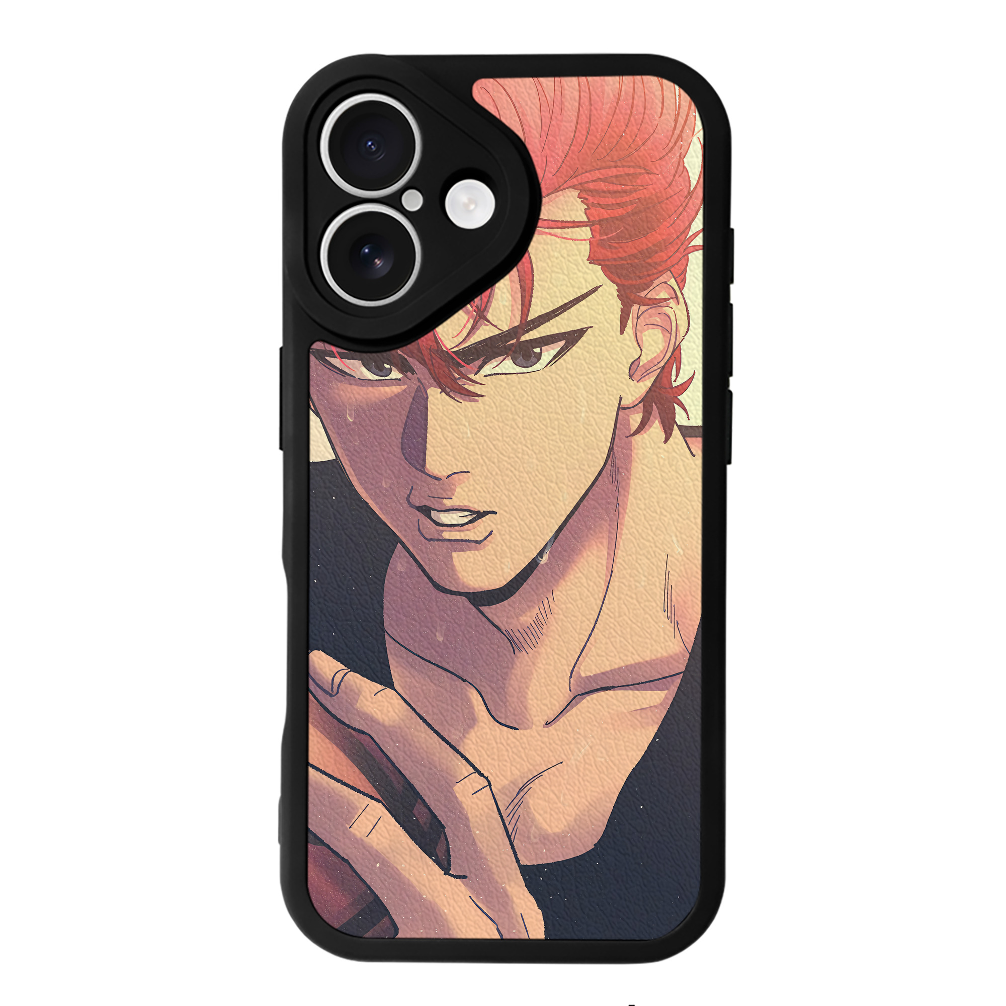 （画像用） SLAM DUNK／スラムダンク 【iPhone 16シリーズ対応】シリコンスマホケース（レザー調） 材質：シリコン